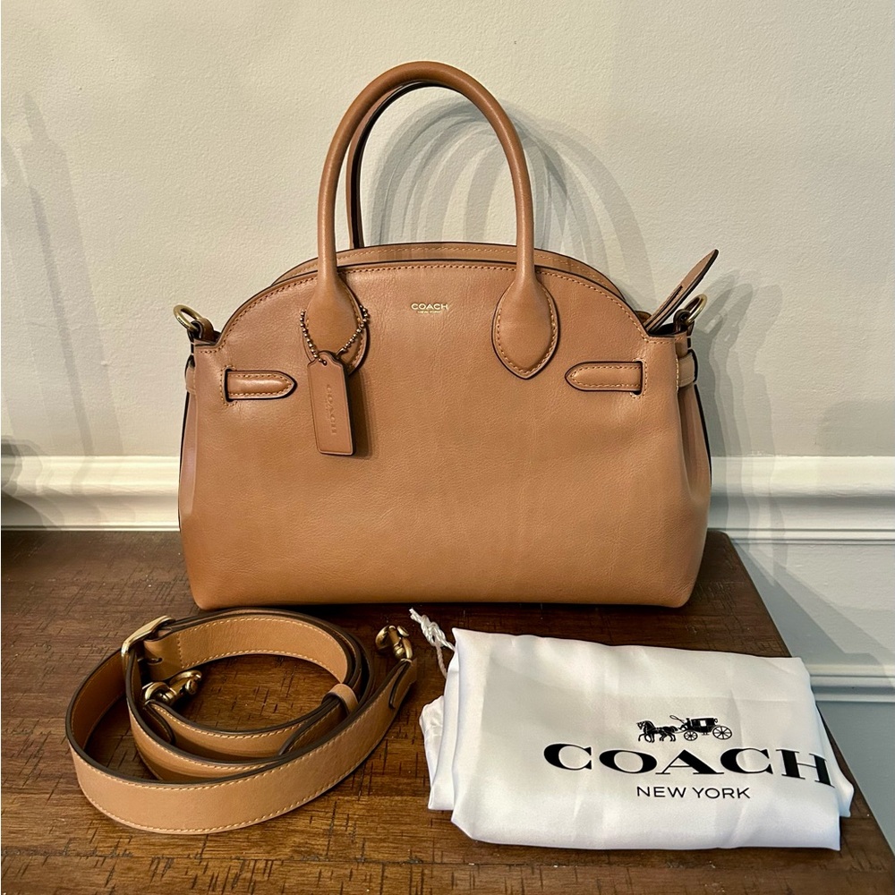 Coach empire Soft 28 in Honey Brown